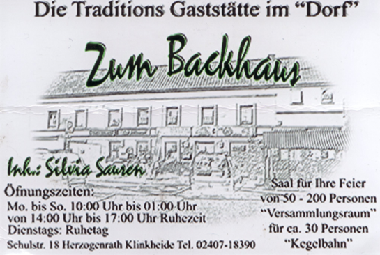 Zum Backhaus